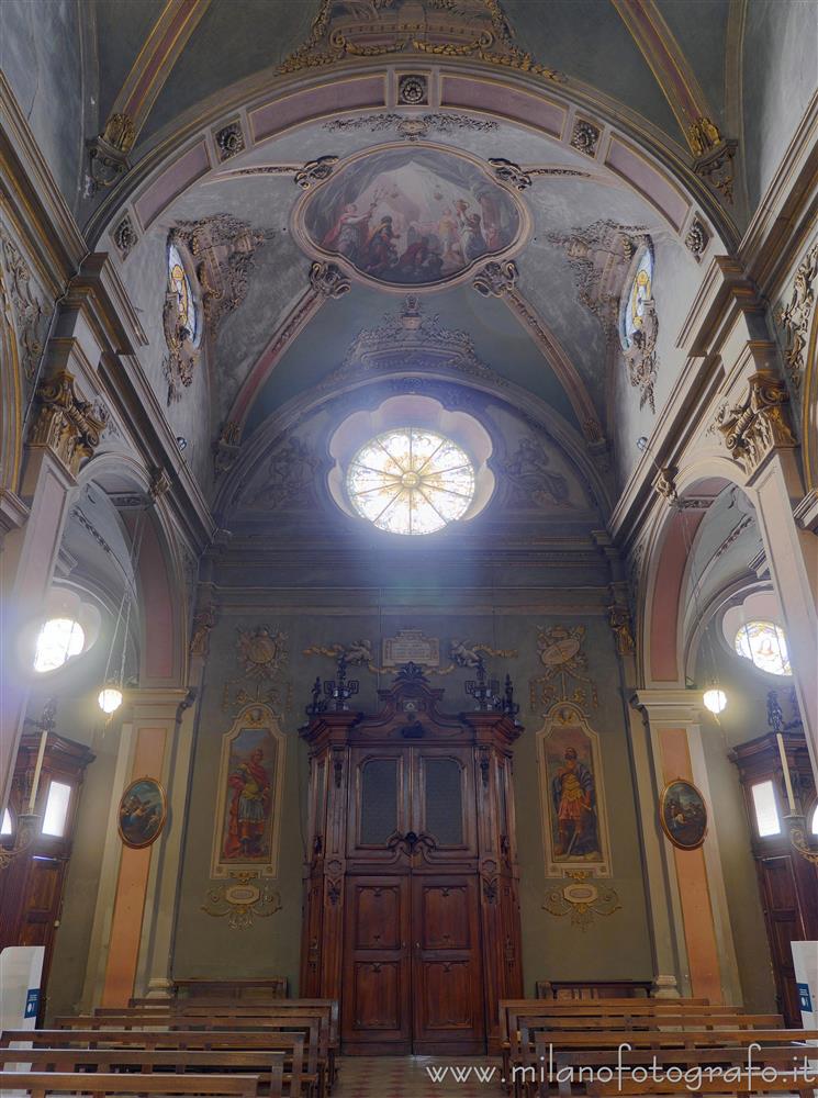 Caravaggio (Bergamo) - Controfacciata della Chiesa dei Santi Fermo e Rustico